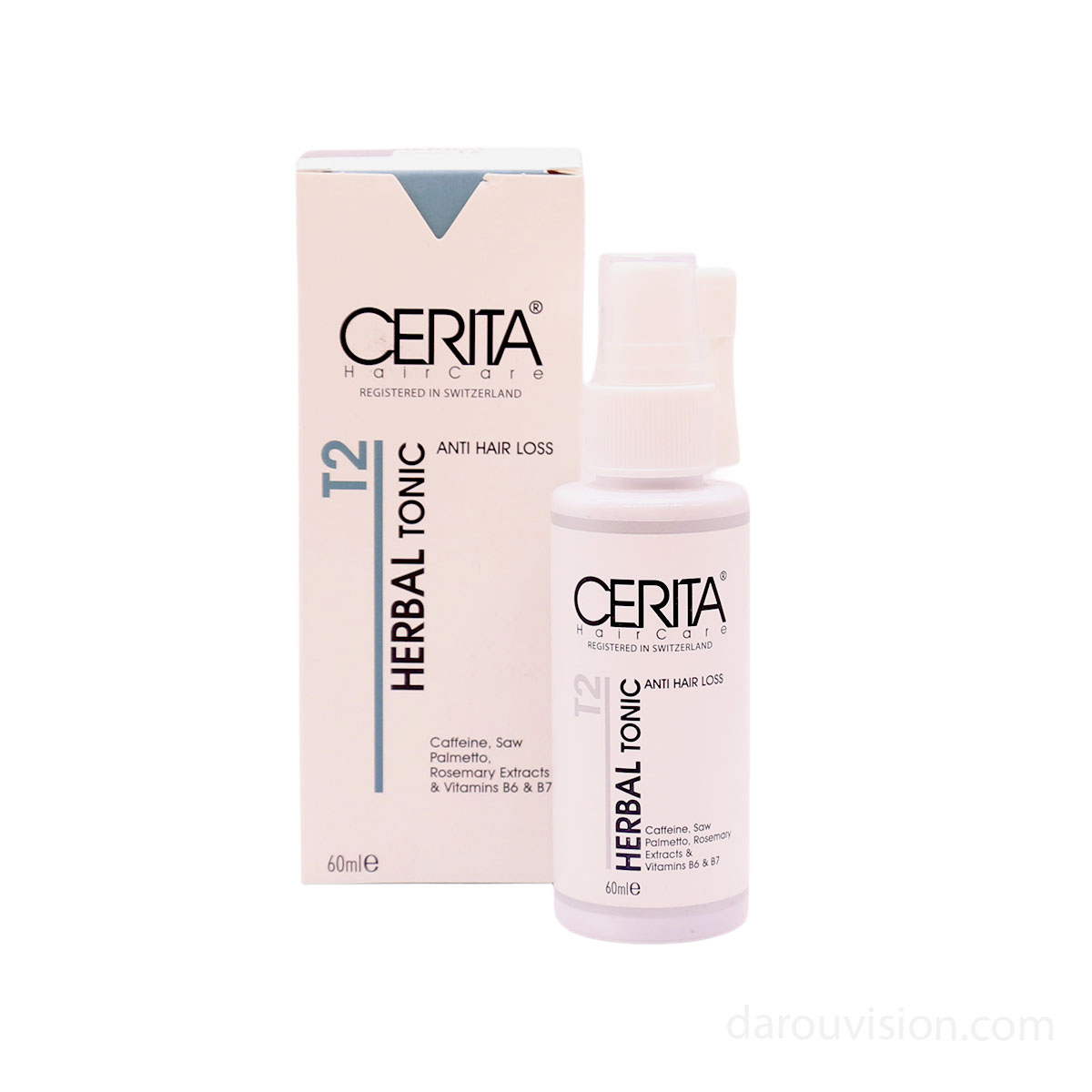 هیرتونیک گیاهی ضد ریزش و تقویت کننده مو تی2 سریتا