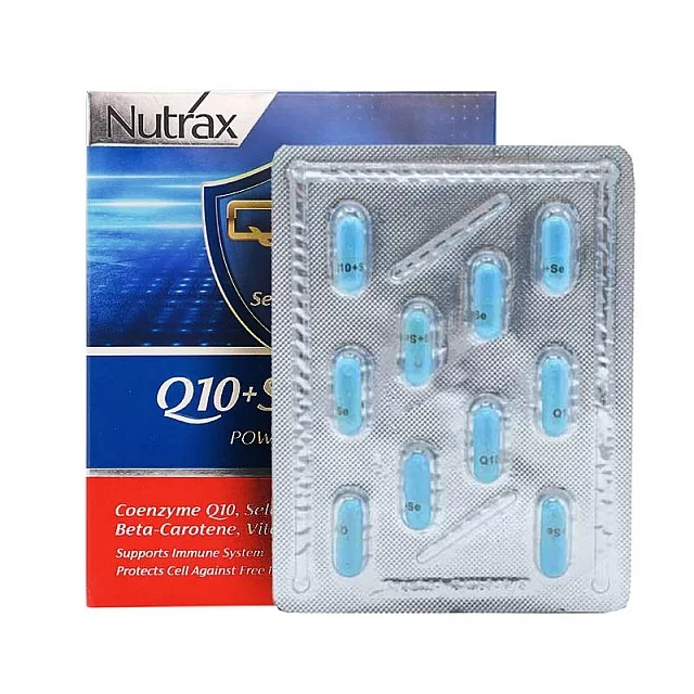 کپسول نوتراکس کیوتن پلاس سلنیوم | حمایت از قلب و آنتی‌اکسیدان قوی