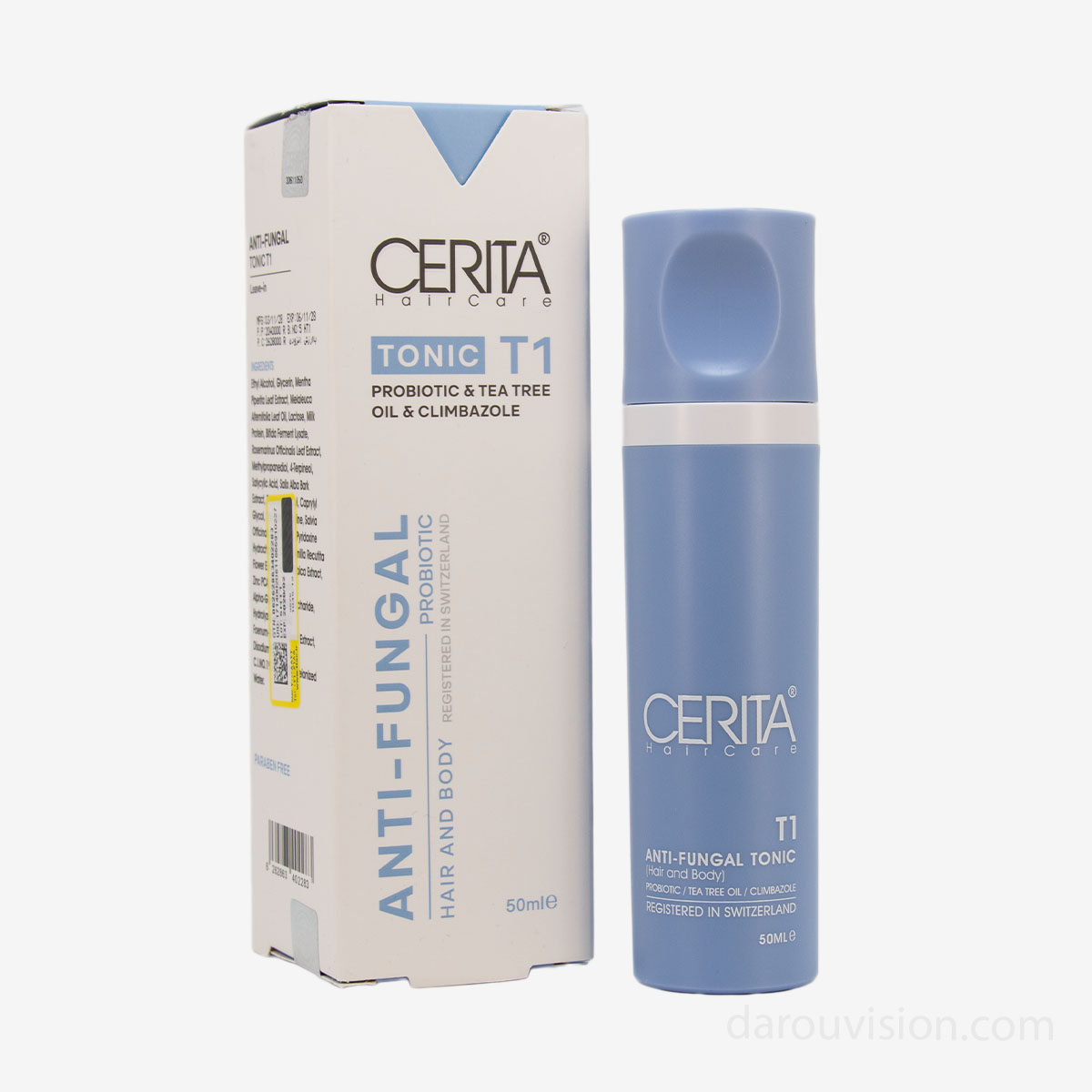 تونیک ضد شوره سر و بدن تی 1 سریتا