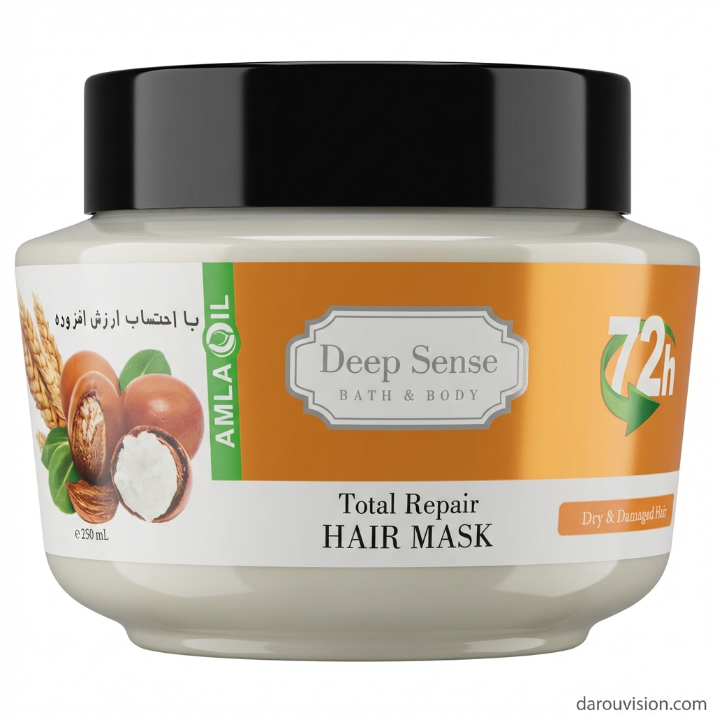 ماسک موی مخصوص موهای خشک و آسیب‌دیده دیپ سنس